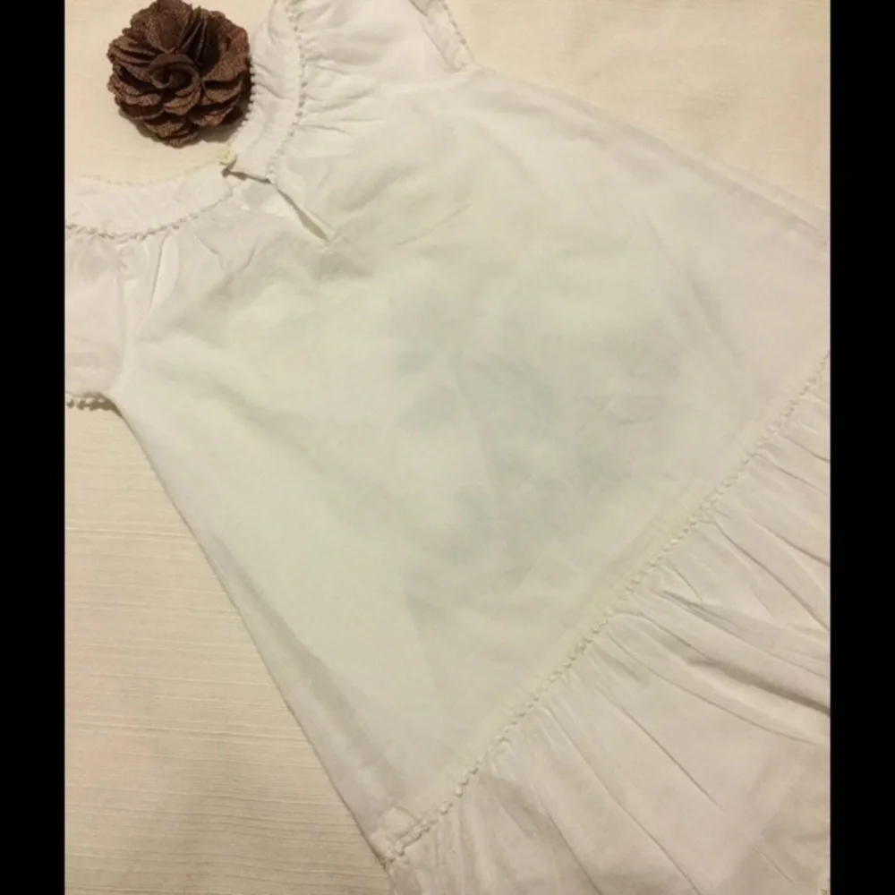 🍂Old Navy  white dress girls size 4🍂